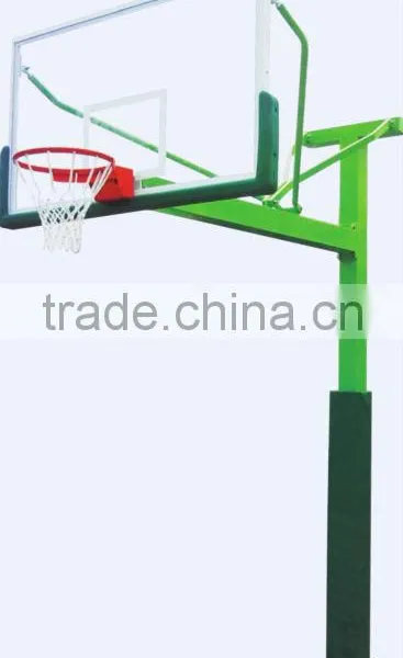 Fixed Inground Basketball Stand With Pole Anchor Wholesale