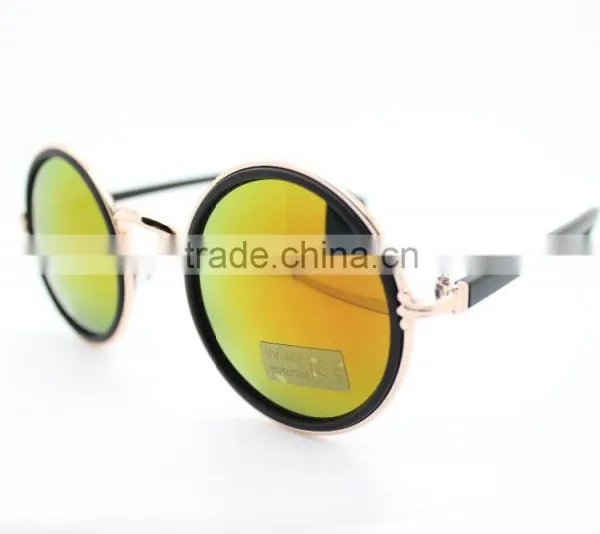 Metal Sunglasses Round Sunglasses Mirror Sunglasses photo-3