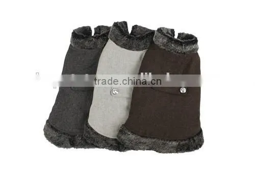 2015 Wholesale High Quality Fur Coat Stocked Designer Dog Clothes photo-6