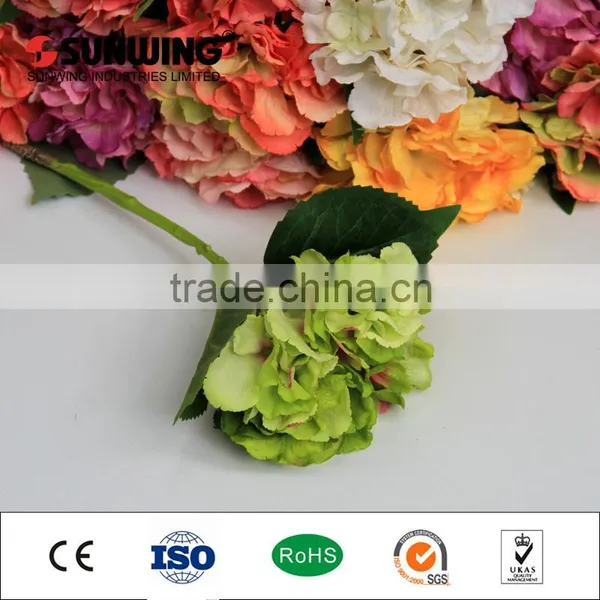 Wedding Decorative Artificial Green Flower Wreath Orchids photo-2