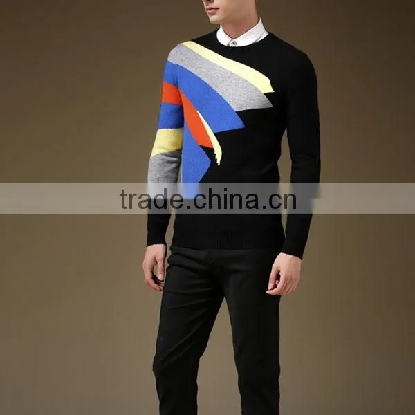 New Design Sweater, Cultivate One's Morality Leisure European Style Sweater for Jointed Men Sweater photo-5