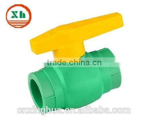 2016 Hot Sell DN 20-63 mm PPR Ball Valve With Brass photo-4