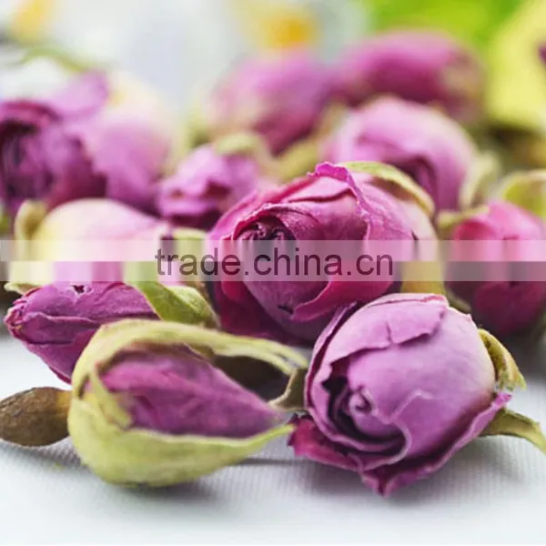 Organic France Dried Flower Tea for Women Anti-aging Smooth Skin Fragrance Dried Flowers Tea Pink Rose Buds Tea Rosa Herbal Tea photo-2