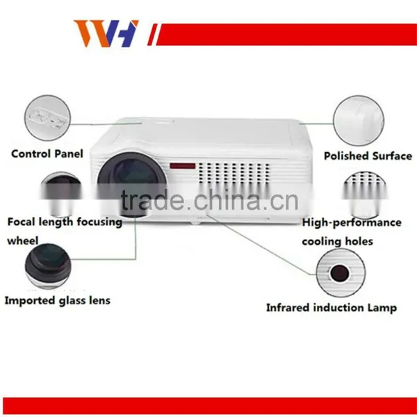 Low Price 2000 Lumen 1080P No Noise Cooling System Home Theater Led Projector photo-5