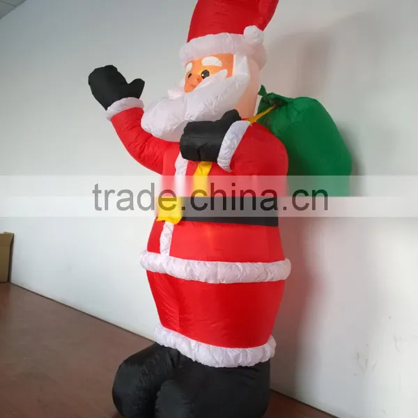 DJ-XT-39 Inflatable Waving Santa Claus Chirstmas Decoration in Hot Sale photo-4