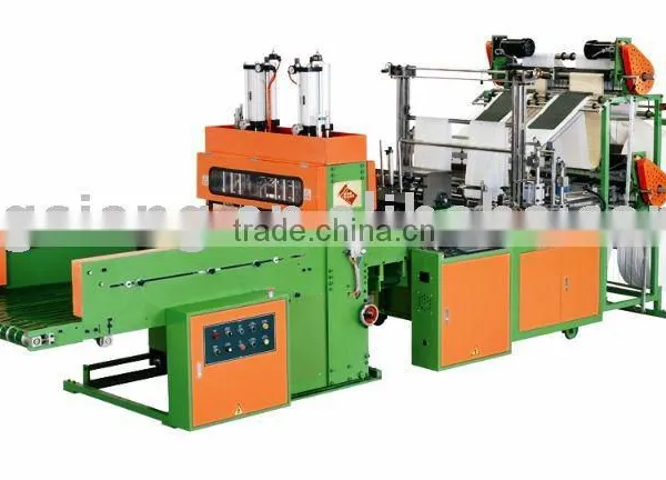 Servo Motor Driven Bottom Sealing Bag Making Machine With Automatic Punch