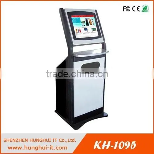 19 Inch Customize Printer Floor Standing Kiosk With Multi Touch photo-2