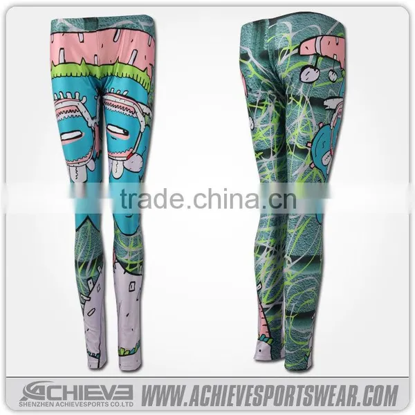 Cheap Tights,custom Printed Leggings, Women Wholesale Yoga Pants photo-2