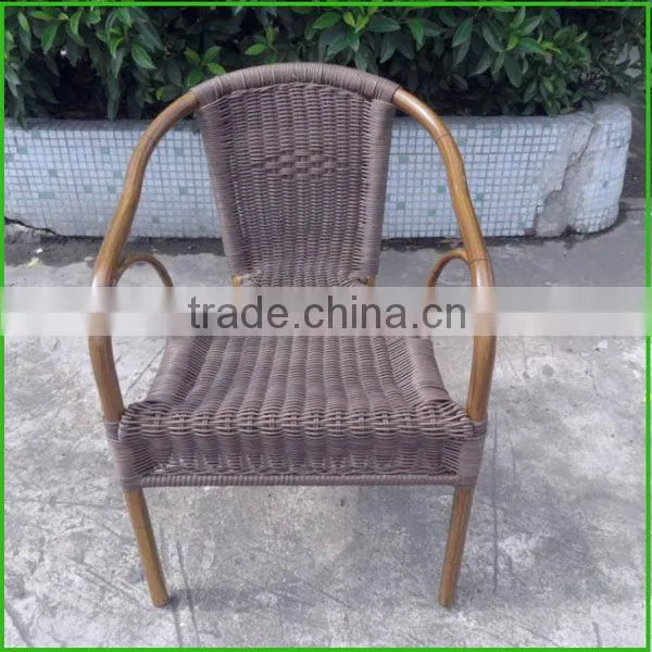 Outdoor Wicker Rattan Chair in Bamboo Looking AT-6047 1622 photo-2