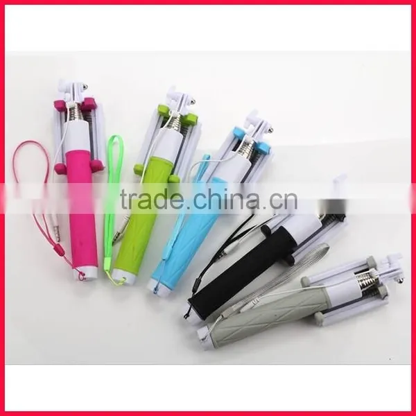 D09 Double System Extendable Mirror Selfie Stick,D09 Selfie Stick Monopod With Glass Mirror photo-4