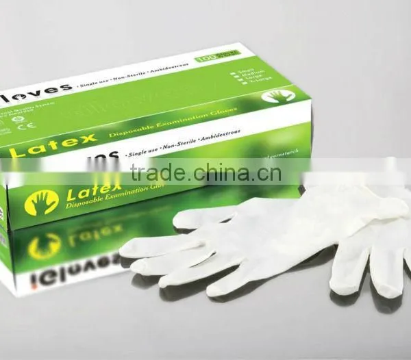 Latex Exam Gloves