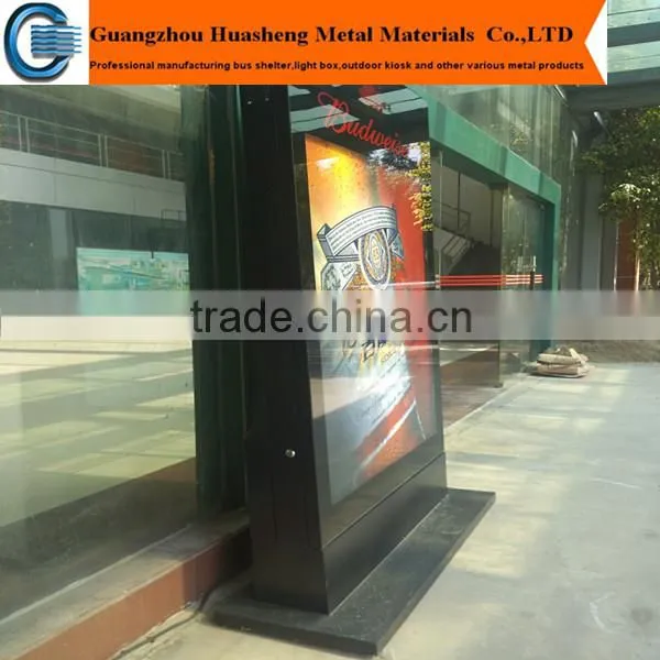 Prefab Led Advertising Light Box Aluminum Single Side Scrolling Light Box photo-5