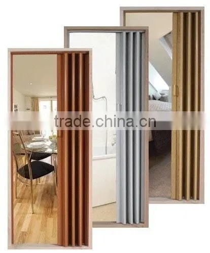 Popular in Middle East Modern House Doors and Windows Pvc Accordion Door