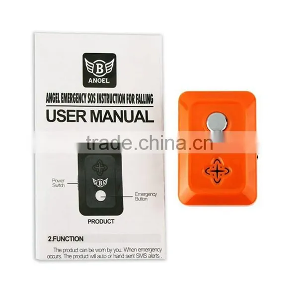 3 Colors New Mini Angel Emergency SOS Device GPS Tracker for Falling photo-3
