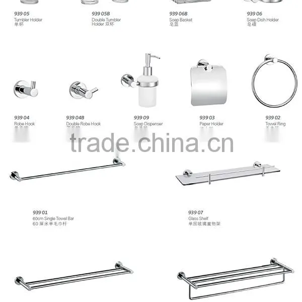 Wall Mounted Decorative Double Coat Hanger Hooks 93904B photo-2