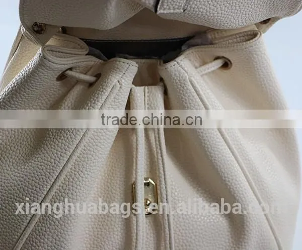 Lady Girl PU Leather Custom Bag Backpack for Teen Bags Made in China photo-5