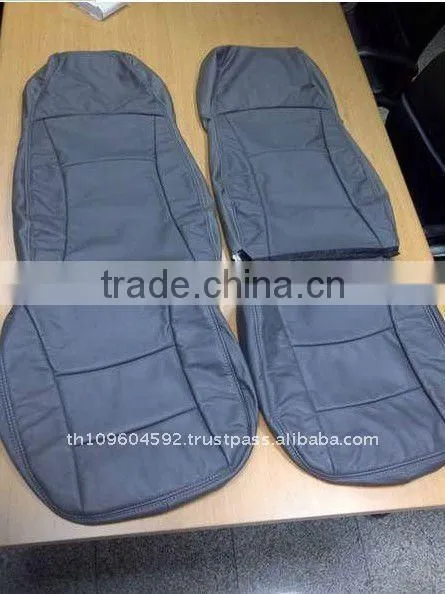 High Quality Leather Car Seat Cover Black