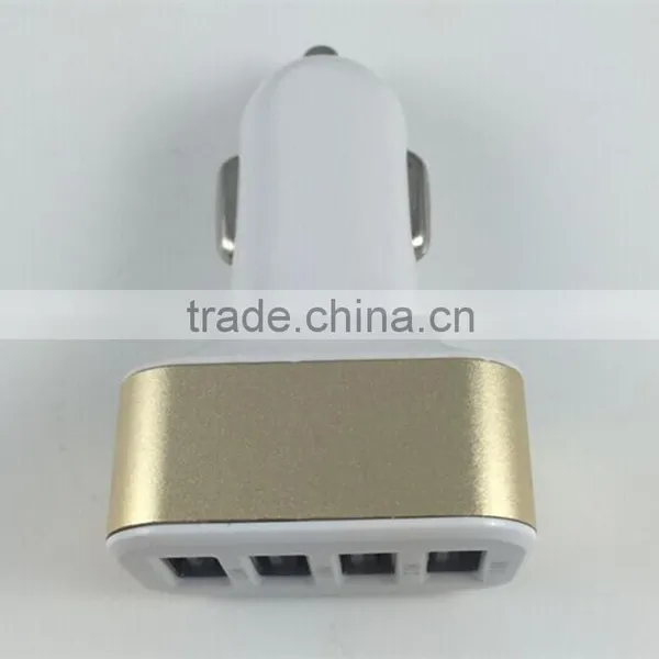 CE,RoHS Approved 4 Port Car Charger photo-2