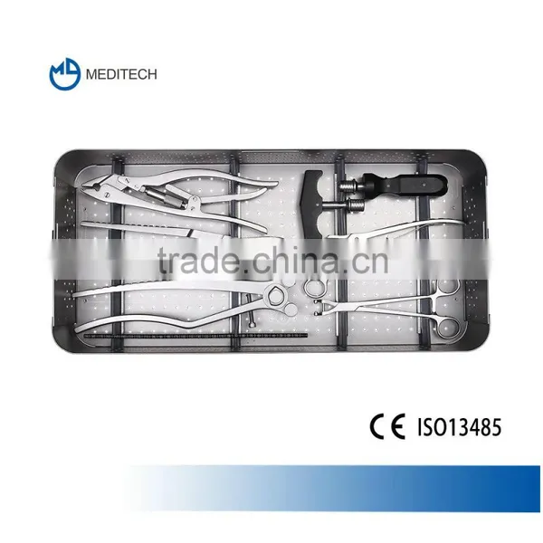 High Qualified Orthopedic Spinal Pedicle Screw System Instrument Set photo-3