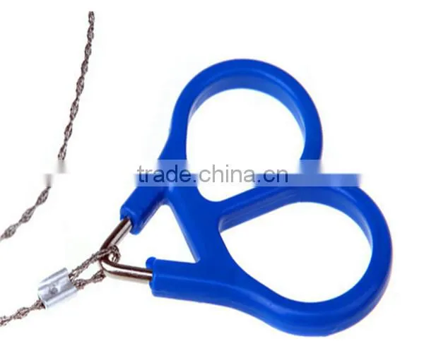 Emergency Survival Gear Outdoor Plastic Steel Wire Saw Ring Scroll Travel Camping Hiking Hunting Climbing Survival Tool photo-3