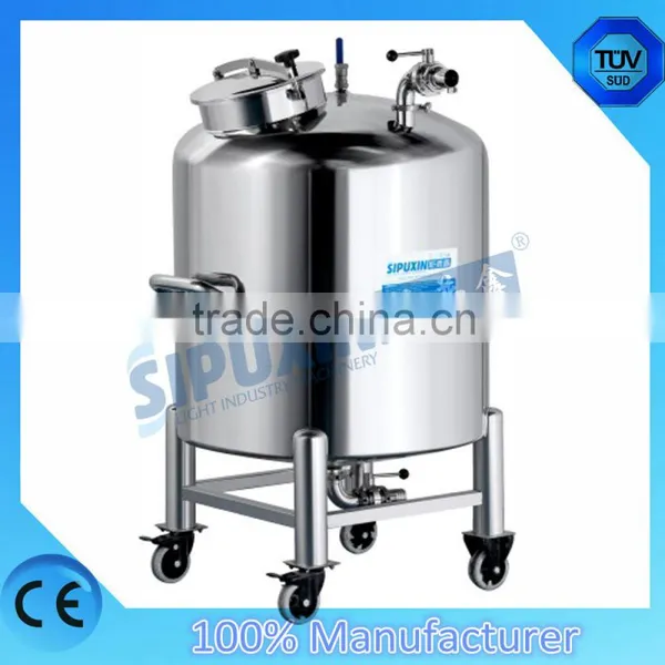 Sipuxin 500L Sanitary Food Storage Tank Stainless Steel Water Storage Tank Quality Choice photo-5