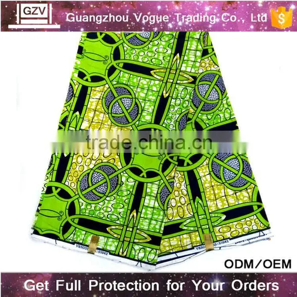 Online Wholesale Vogue High Quality Comfortable100% Cotton First Lady African Batik Weddings Fabrics