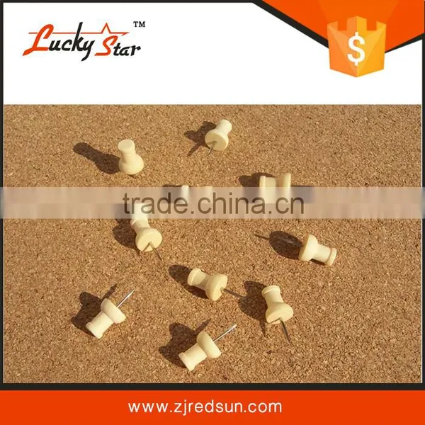 Unique Jumbo Wooden Push Pin for Office or School photo-3