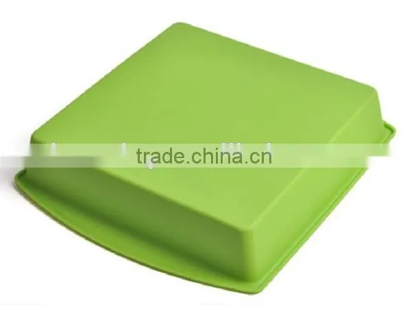 100% Food Grade Large Size Rectangle Loaf Toast Bread Cake Silicone Mould photo-2