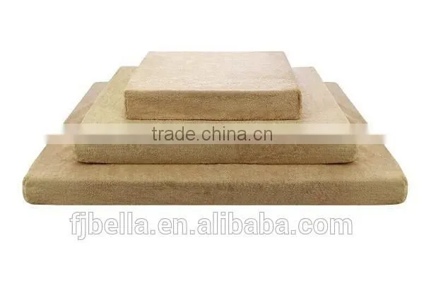 Memory Foam Orthopedic Dog Bed With Removable Waterproof Velour Cover