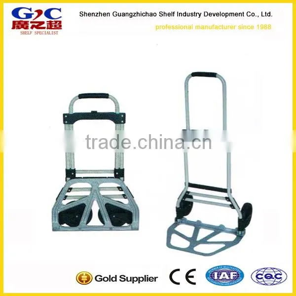 Portable Foldable Luggage Hand Trolley/ Aluminum Folding Luggage Hand Trolley/heavy Duty Aluminium Folding Luggage Trolley photo-4