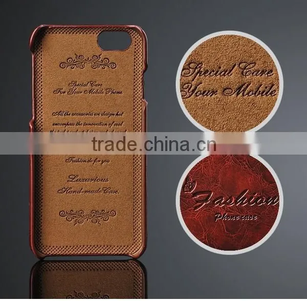 High Quality Oil-wax Leather With Card Slot Leather Back Cover Cases For IPhone 6 / 6s 4.7'' For IPhone 6 6s / Plus 5.5 photo-3