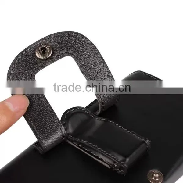 Belt Clip Holster Leather Mobile Phone Cases Pouch For Apple IPhone 6 6S Plus 5 5S SE 4 4S Smartphone Original Cell Phone Cover photo-2