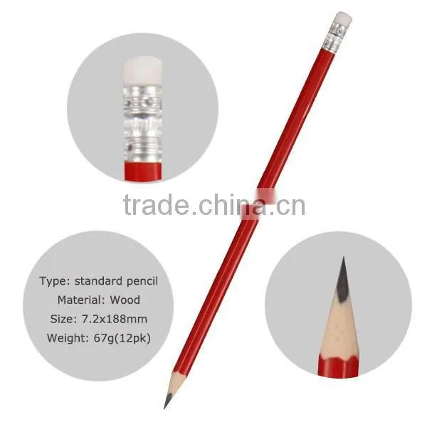Two Colors Wood Pencil Set photo-2