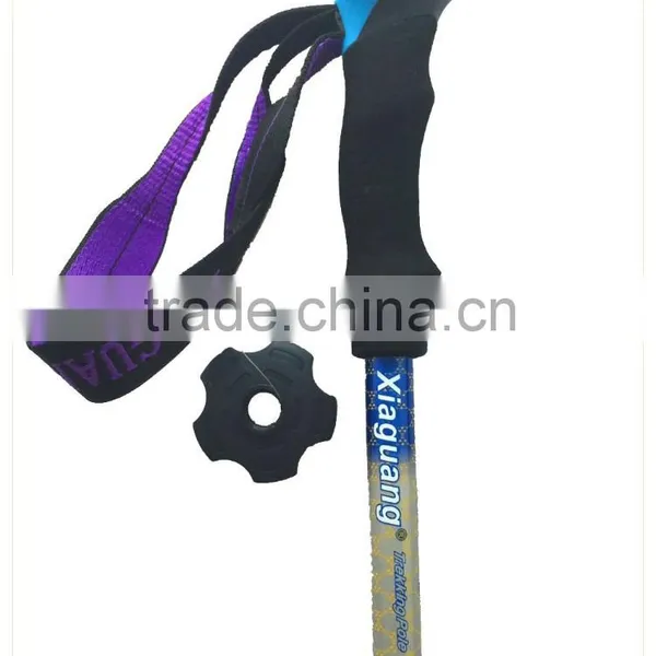 Alumium7075 Telescopic Trekking Pole Nordic Folding Walking Stick photo-3