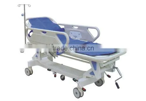 Hospital Luxurious PE Flat Patient Stretcher