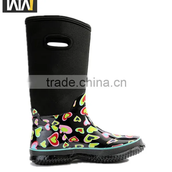 Women Neoprene Rubber Rain Shoes photo-3
