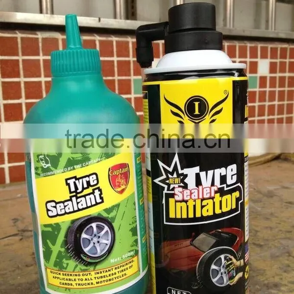 Captain Liquid Anti Puncture Proof Car Emergency Tyre Repair Sealant 500ml photo-2