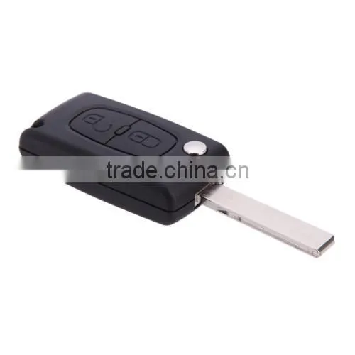 Flip Remote Key Case Shell for 207 307 307S 308 407 607 With 2 Buttons photo-2