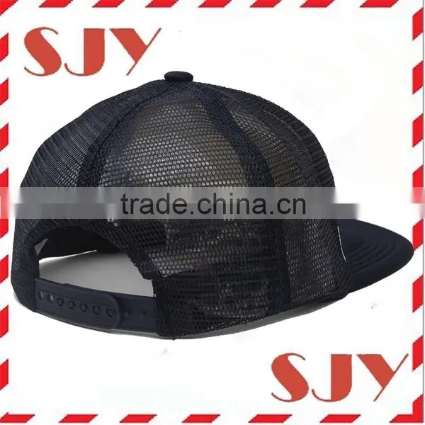 Custom 3D Patch Embroidery Swag Flat Bill Snapback Tucker Cap photo-3