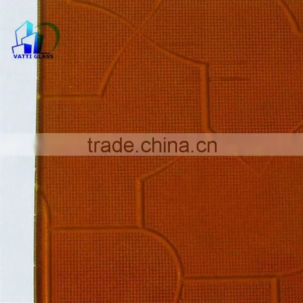 Blue Green Bronze Frosted Glass Pattern/sell Clear Patterned Glass/obscure Glass Pattern Glass photo-2