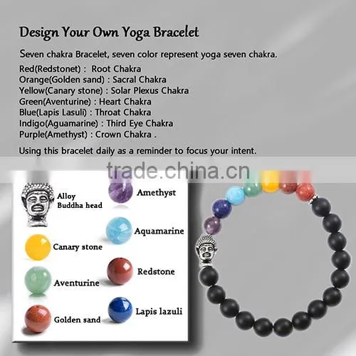 Natural Marble/Lava /Tiger Eye/ Onyx Stone Bracelet Dull Polish Stone Bracelet photo-5