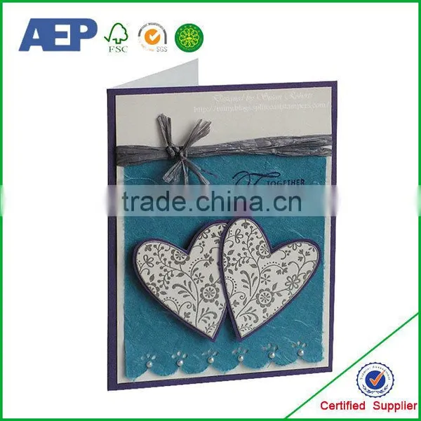 Elegant Costom Handmade 3d Wedding Card photo-3