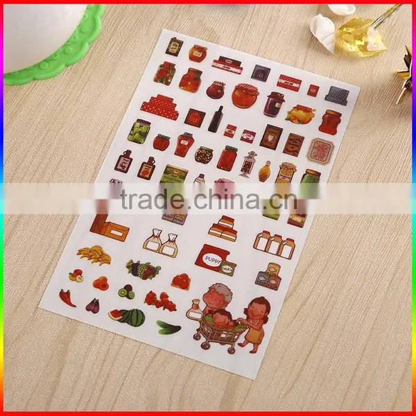 Macarons Designs PVC Stickers/cartoon Stickers photo-3