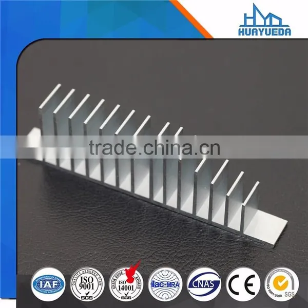 Hot Sale Extruded Aluminum Heat Sink Profile photo-6