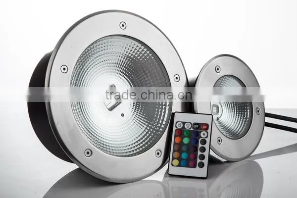 2016 Stainless Steel Cover Recessed Concrete Lights COB 30W LED Underground Light Outdoor Waterproof IP67 photo-4