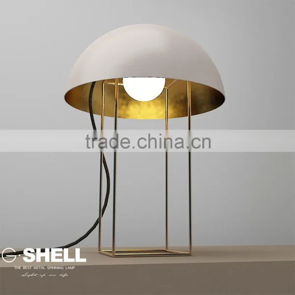Fancy Half Round Study Room Lighting Table Lamp for Reading photo-3