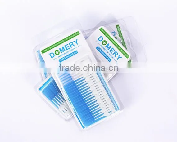 Favorable Price Interdental Silicon Dental Brush Interdental 24pcs photo-2