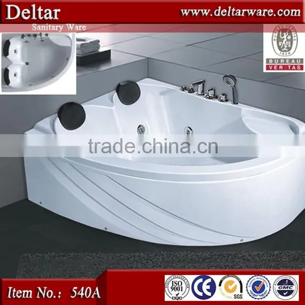 New Design Air Bubble Oval Free Standing Resin Bathtub for Sale photo-5