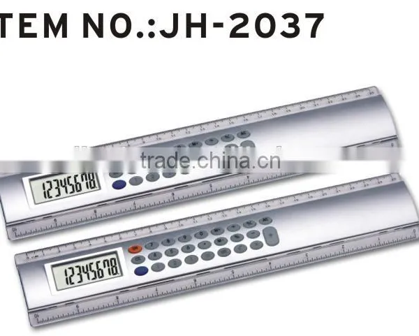Stationery 15cm 8 Digit Ruler Calculator For School Promotion photo-3