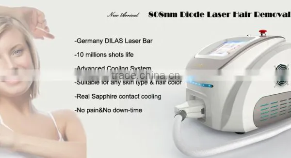 High Quality Portable 808nm Hair Epilation Diode Laser Equipment Hair Removal photo-5